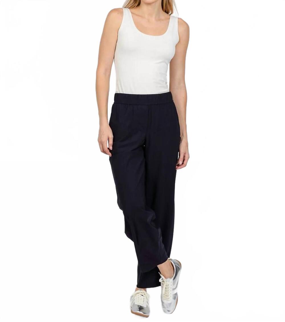 NEW ELLIOTT LAUREN prime time tapered pants in black